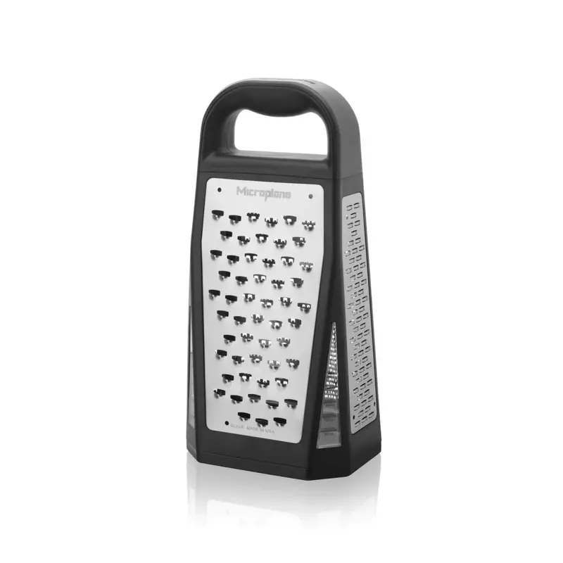 Microplane Elite 5-In-1 Adjustable Box Grater – Versatile Kitchen Tool 1