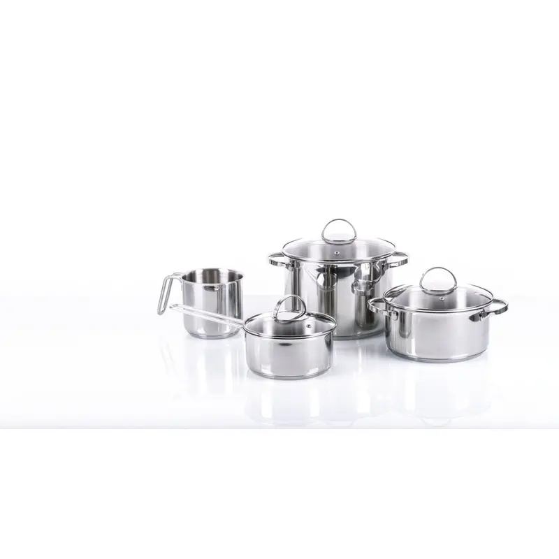 Moneta Allegro Inox Cookware Set – 7-Piece Stainless Steel Collection 1