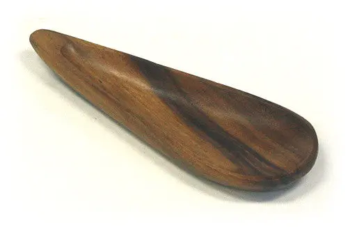 Mountain Woods Handcrafted Organic Acacia Teardrop Spoon Rest 1