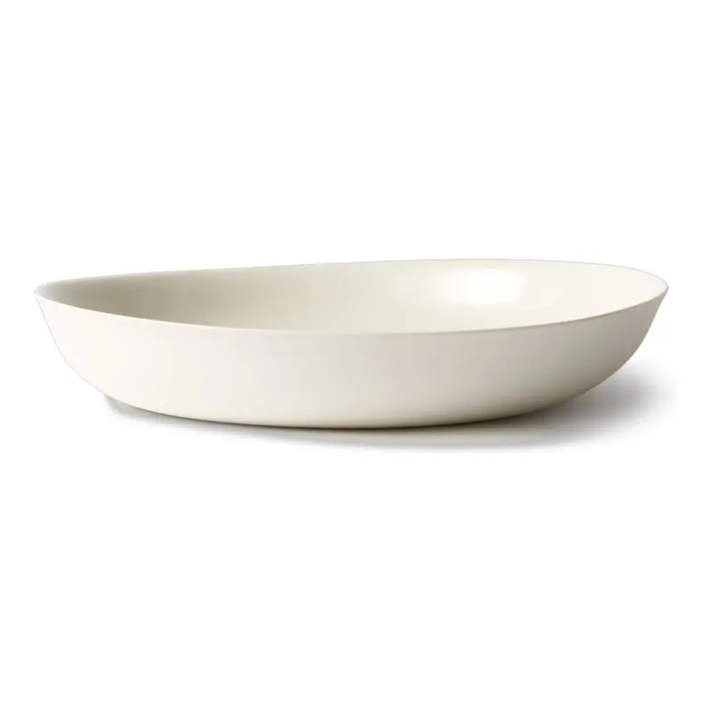 Mud Australia Large Milk Pebble Bowl – 34Cm Handmade Ceramic Table Bowl 1