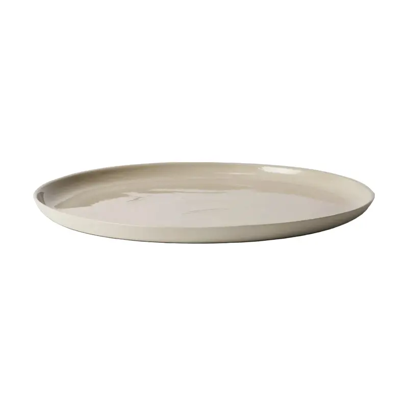 Mud Australia Sand-Tone Cheese Platter – Minimalist Ceramic, 35 Cm 1