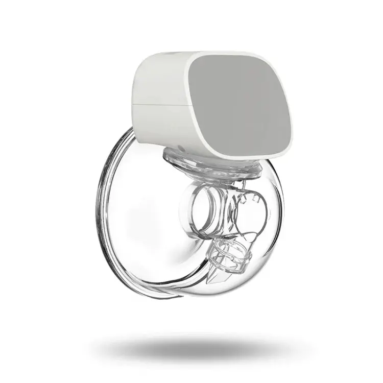 My Mom & Me Silent Wearable Breast Pump – Sleek White Model 1