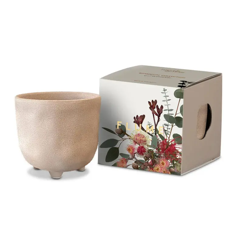 Myrtle And Moss Botanical Flume Blush Candle In Ceramic Pot – 380 G 1