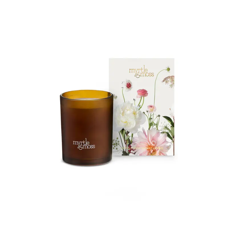 Myrtle And Moss Garden Whimsy Scented Soy Candle – Floral Herb Fragrance 1