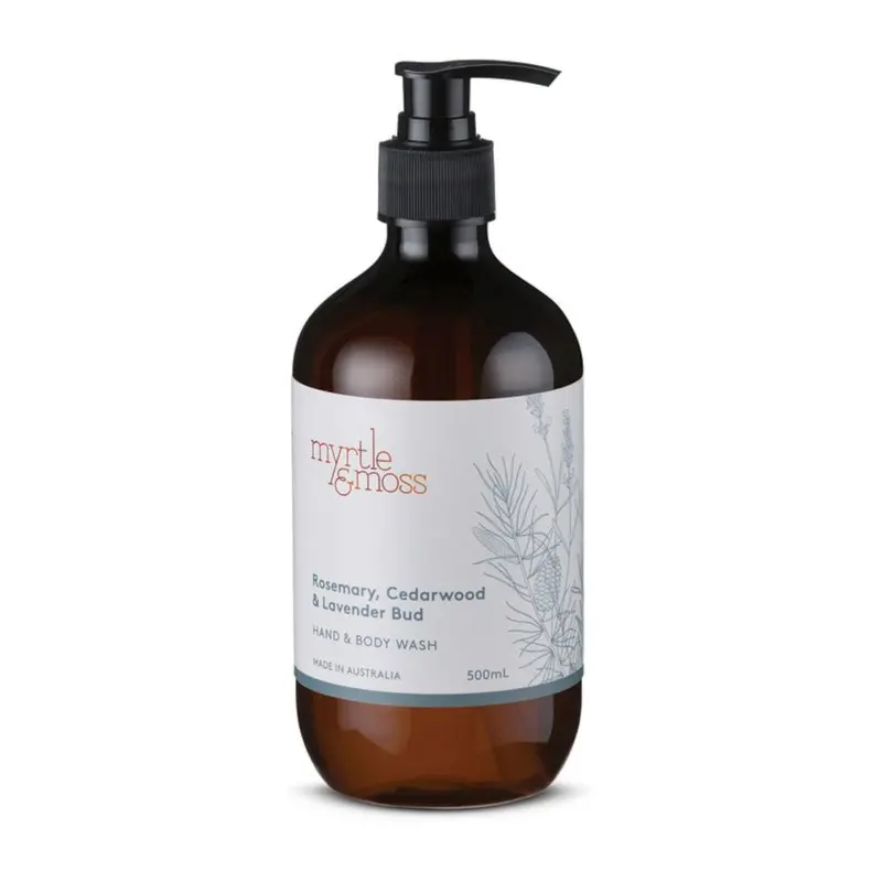 Myrtle And Moss Lavender, Rosemary & Cedarwood Hand And Body Wash (500Ml) 1