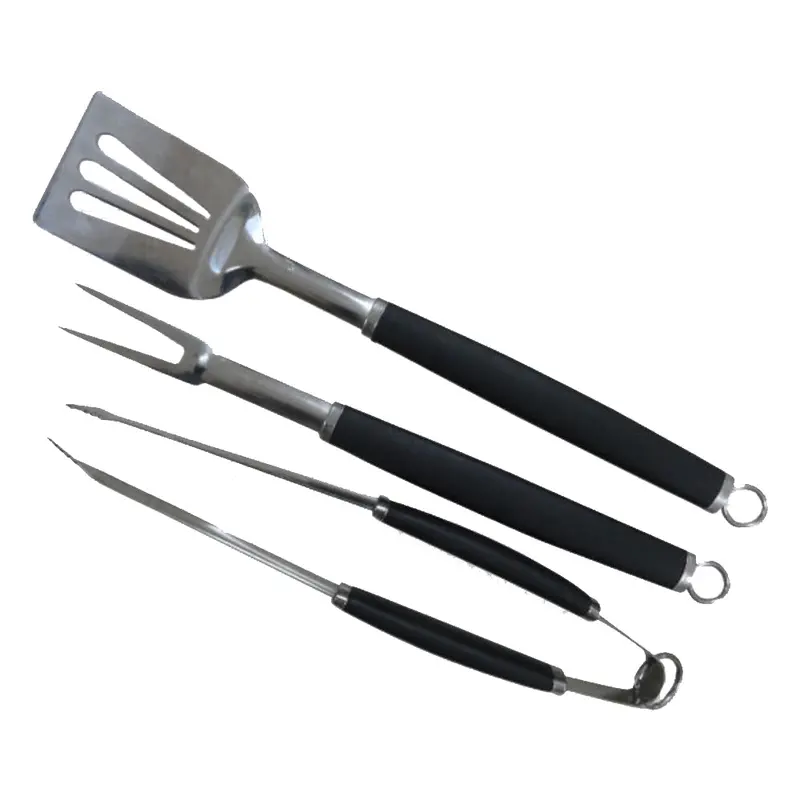 Nexgrill 3-Piece Essential Bbq Tool Set – Compact Grilling Kit (530-0004) 1