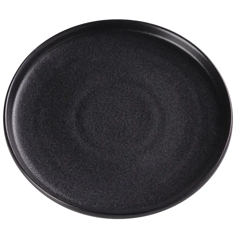 Noble Black Stackable Serving Plate – 12.3" Diameter 1