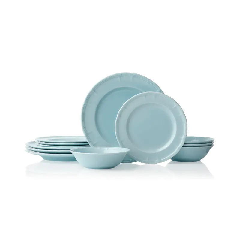 Noritake Provence 12-Piece Bleu Dinner Set 1