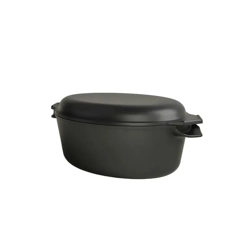 Old Dutch Antique Black Enamel Dutch Oven – 4.5L Versatile Cookware 1