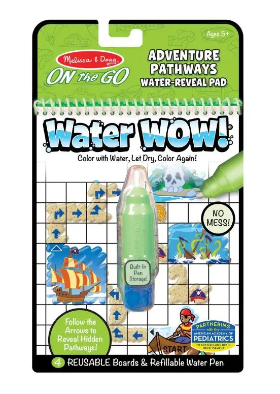 On-The-Go Water-Reveal Activity Pad – Adventure Pathways Theme 1