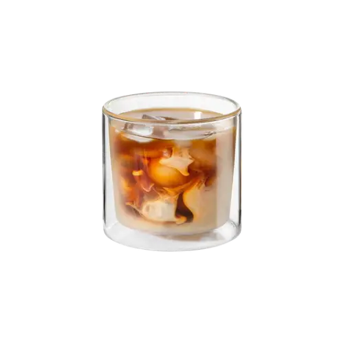 Opal Double-Wall Drinking Glass – Thermal-Controlled Clarity 1