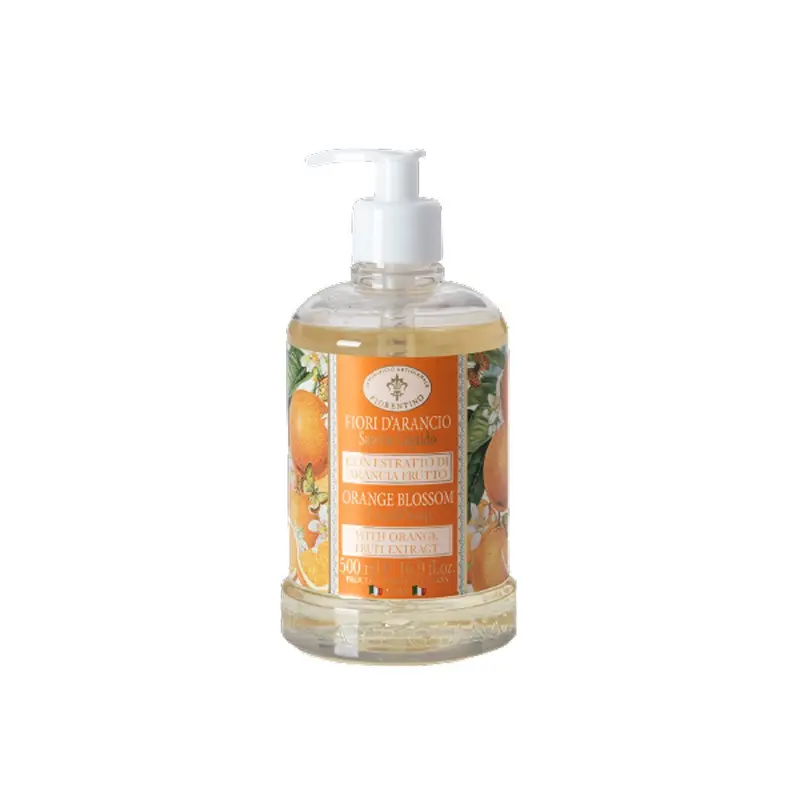 Orange Blossom Liquid Hand Soap – 500Ml Refill Bottle By Saponificio Artigianale Fiorentino 1