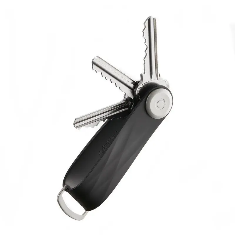 Orbitkey Active Jet Black Key Organizer – Ergonomic Modular Design 1
