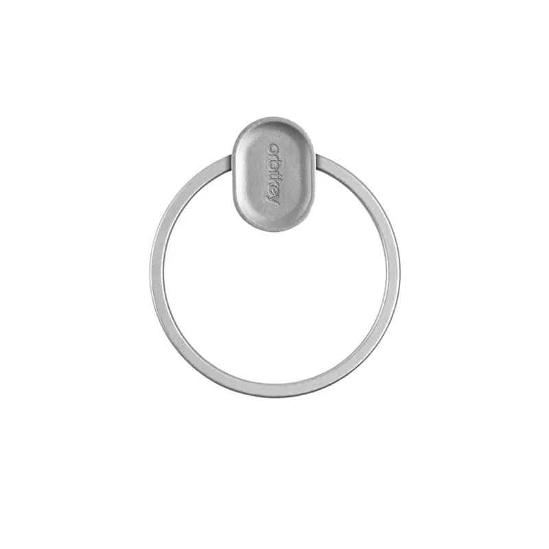 Orbitkey Ring V2 Key Organizer In Sleek Silver 1