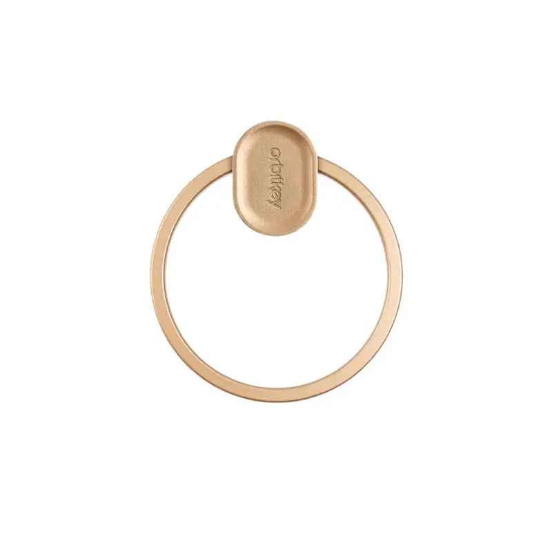 Orbitkey Ring V2 Key Organizer In Warm Rose Gold 1