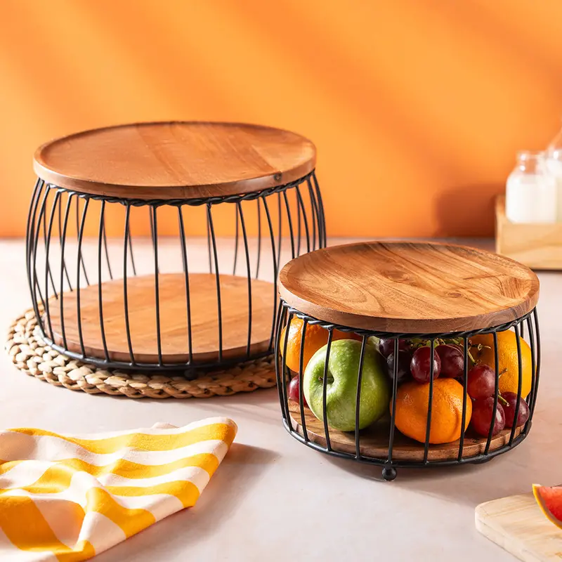 Orchard Fresh Fruit & Vegetable Storage Basket Set 1