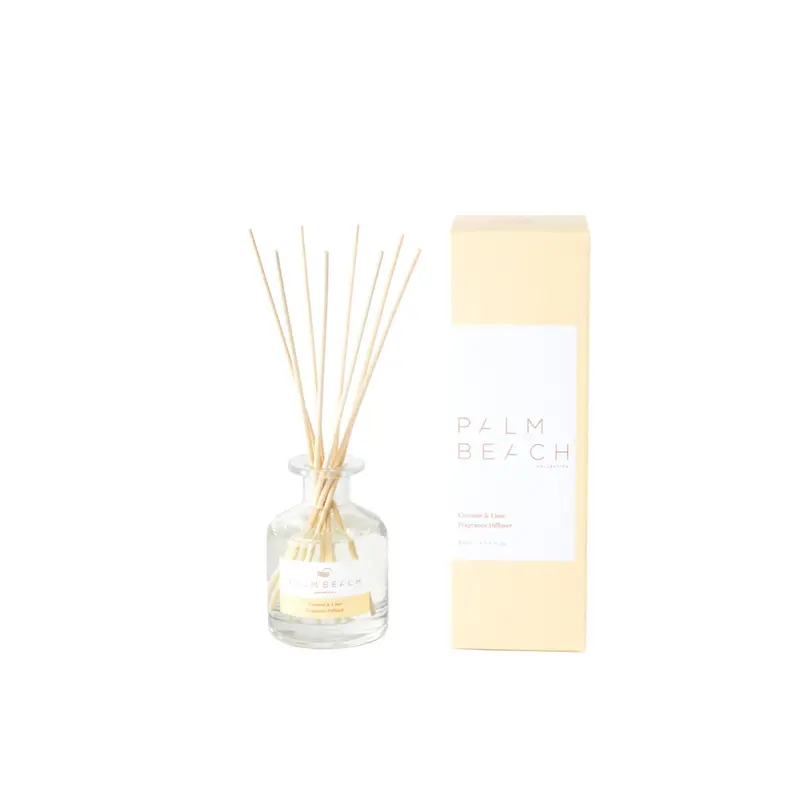 Palm Beach Coconut & Lime Mini Reed Diffuser – 50Ml 1