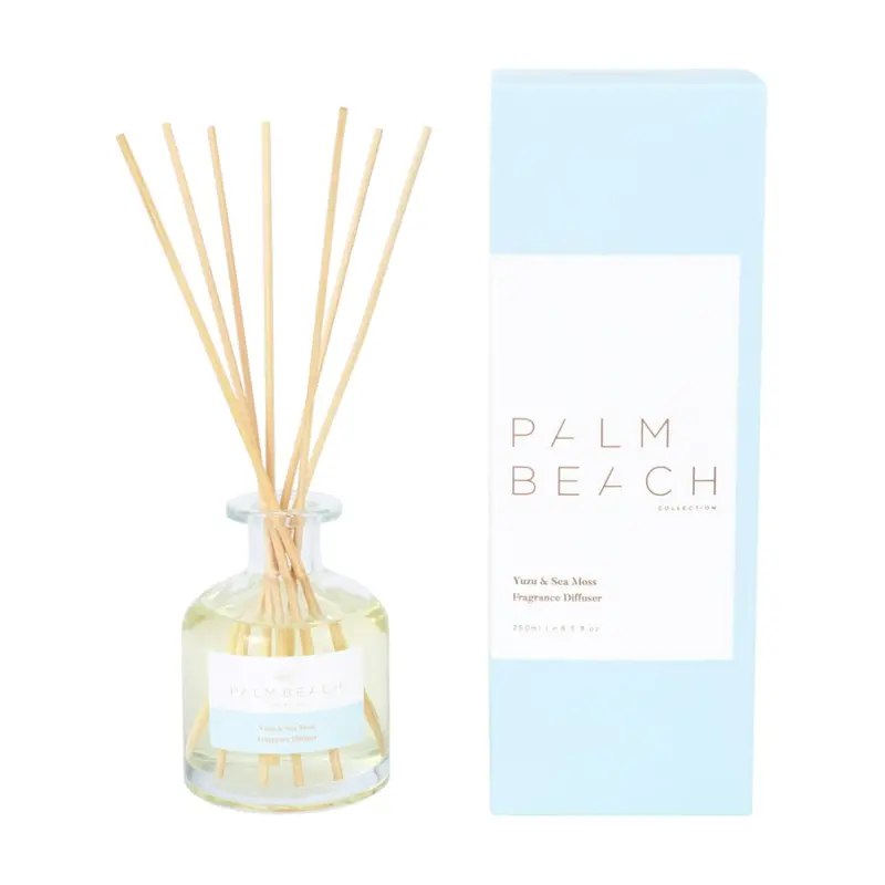 Palm Beach Collection Yuzu & Sea Moss Reed Diffuser – 250Ml Long-Lasting Scent 1