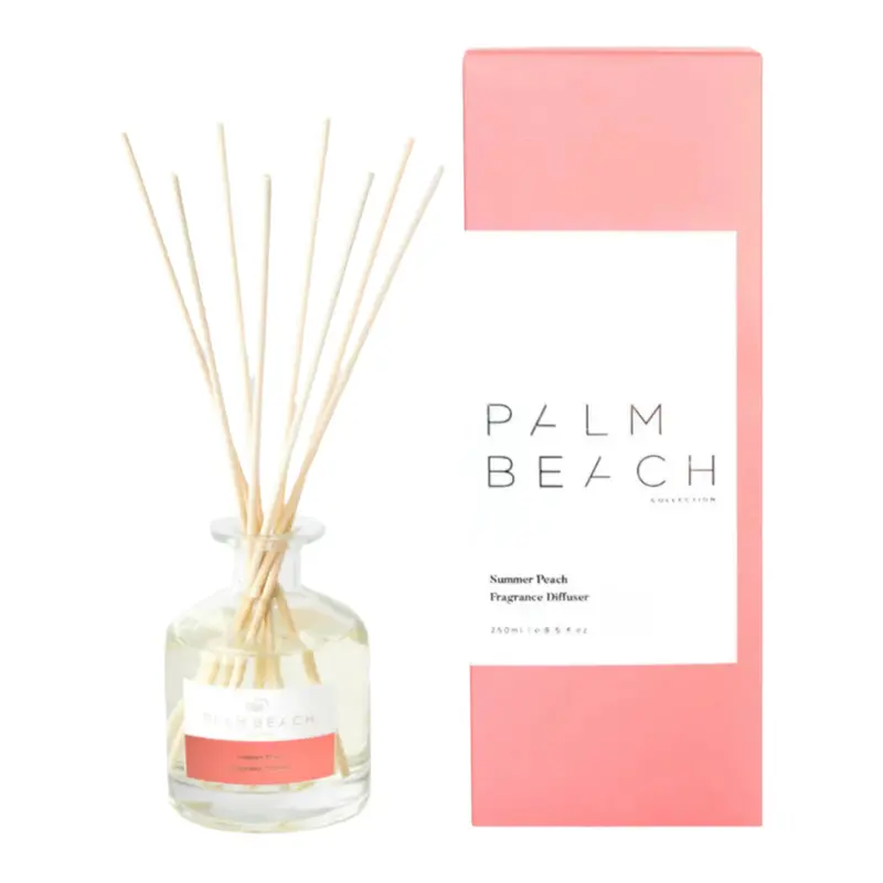 Palm Beach Summer Peach Fragrance Diffuser – 250 Ml Long-Lasting Room Scent 1
