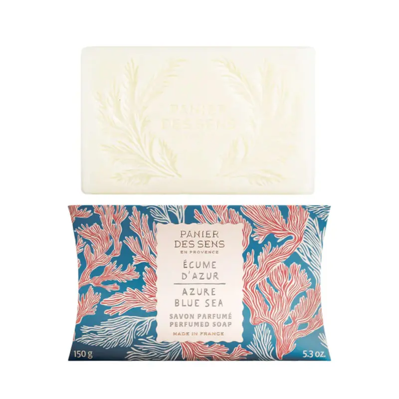 Panier Des Sens Azure Blue Sea Scented Soap Bar – 150G Boxed 1