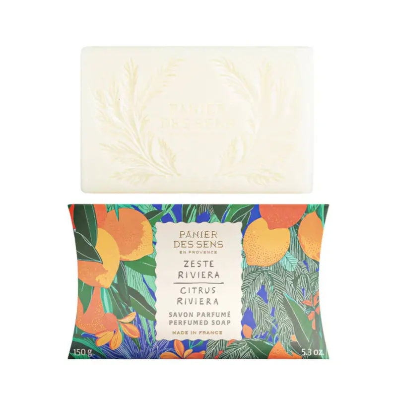 Panier Des Sens Citrus Riviera Handmade Soap Bar – Refreshing Mediterranean Scent 1