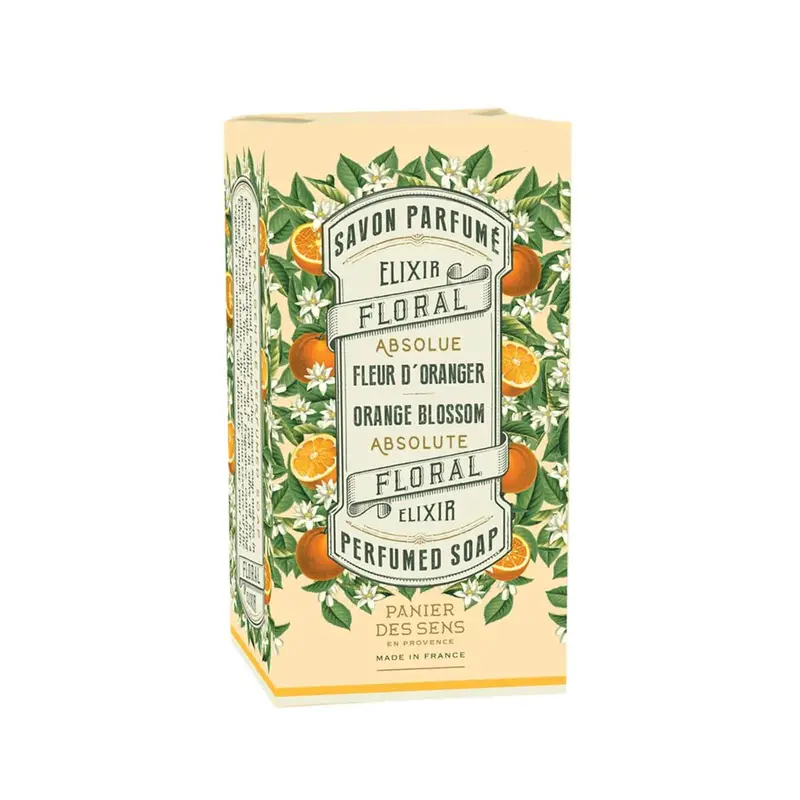 Panier Des Sens Orange Blossom Olive Oil Soap – 150G Artisanal Bar 1