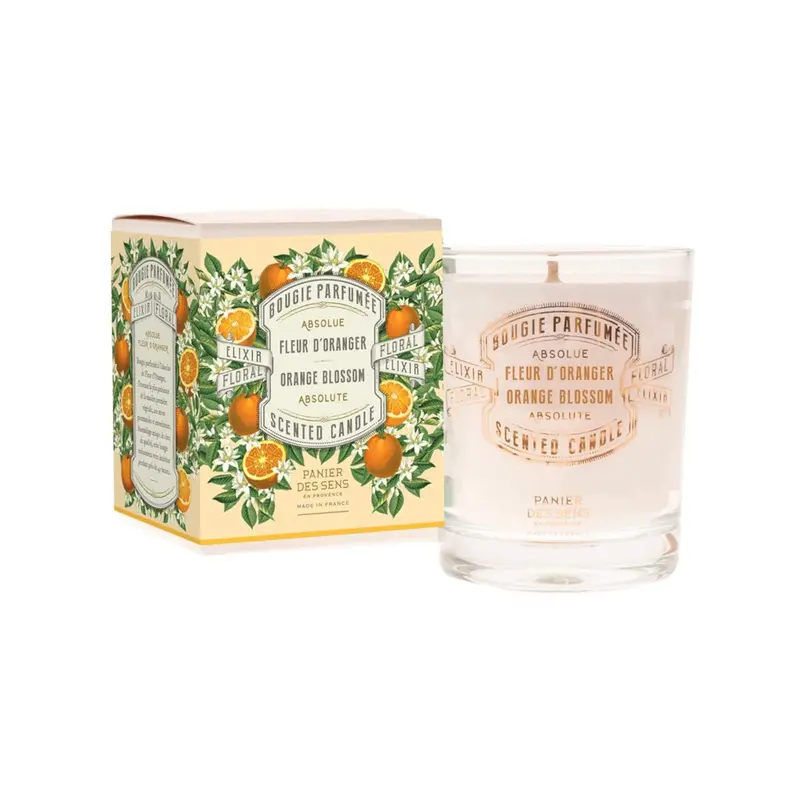 Panier Des Sens Orange Blossom Scented Candle – 180G Natural Soy 1