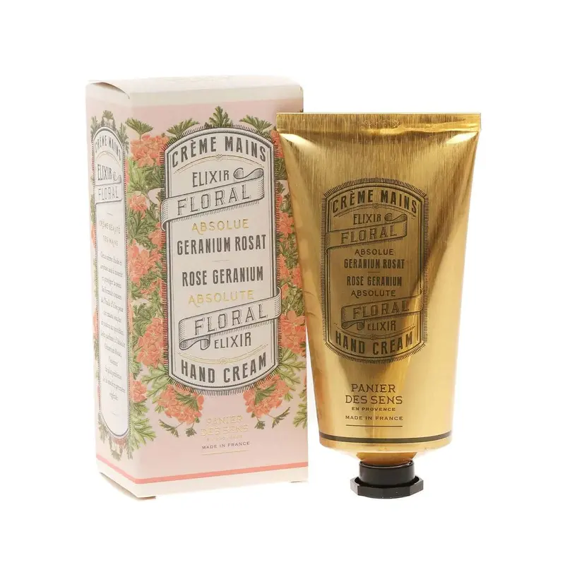 Panier Des Sens Rose Geranium Hand Cream – Fragrant 75Ml Nourishing Lotion 1