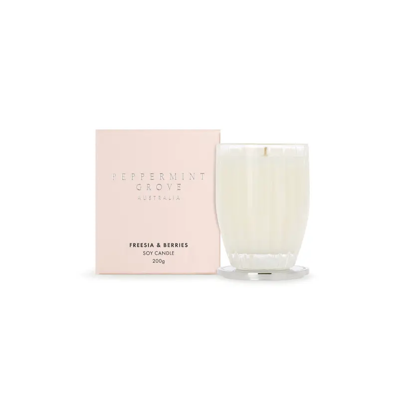 Peppermint Grove Australia Freesia & Berries Scented Candle – 200G 1