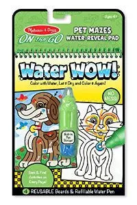 Pet Maze Water-Reveal Activity Pad – Travel-Friendly 1