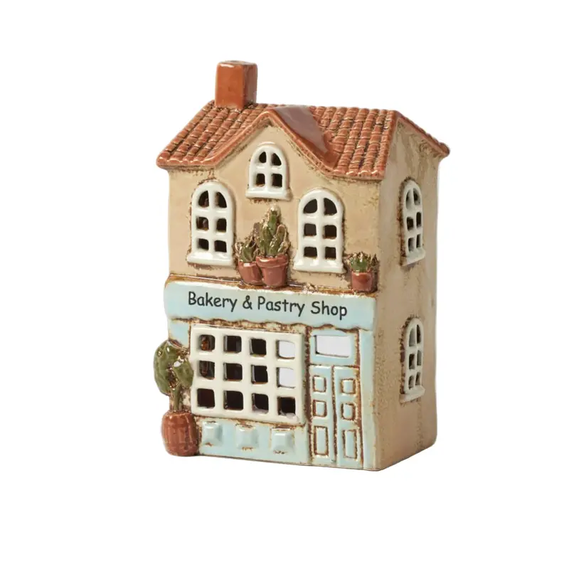 Pilbeam Living Bakery & Pastry Shop Tealight Holder – Whimsical Kitchen Decor 1