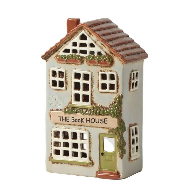 Pilbeam Living Book-Themed Tealight Holder – Decorative 3D Candle Stand 1