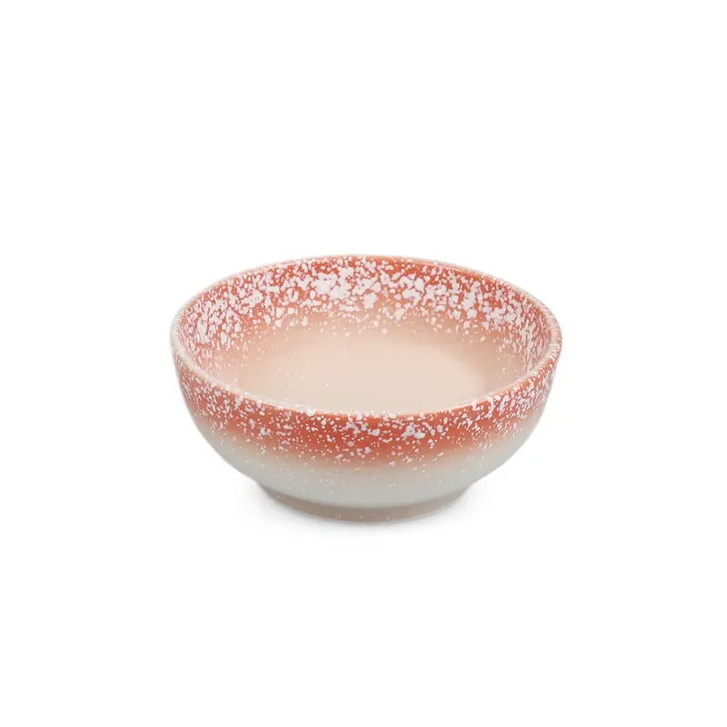 Pink Snow Flakes Kobachi Bowl – 6 Fl Oz, 3.9" Diameter 1