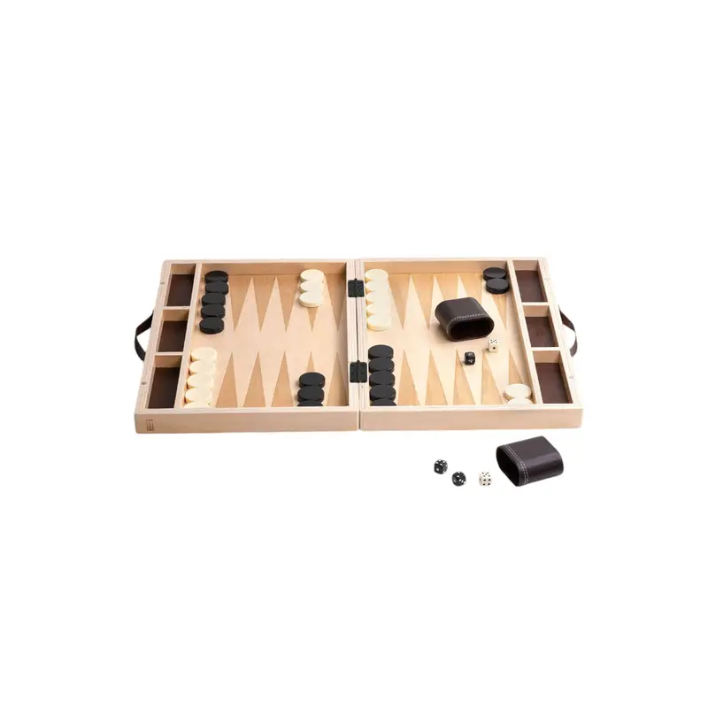 Planet Finska Classic Wooden Backgammon Board Game 1