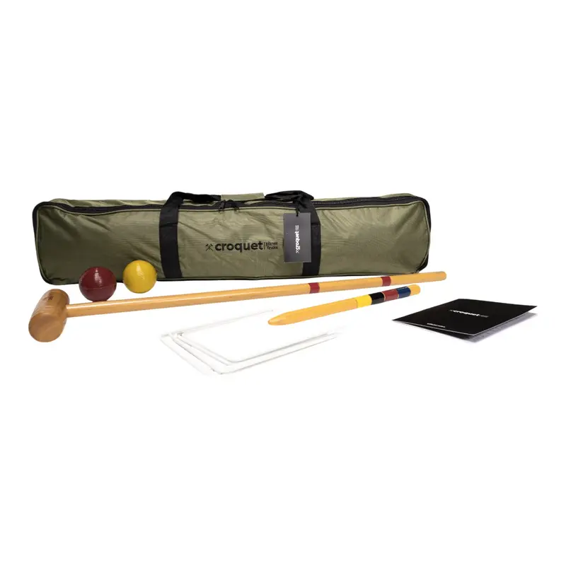 Planet Finska Family Croquet Set – Moss Green Finish 1