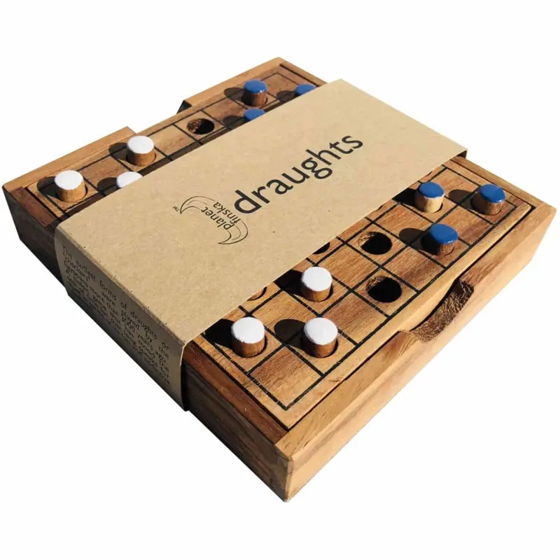 Planet Finska Portable Draughts Board Game 1
