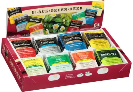 Premium Assorted Tea Variety Pack – 64 Bags 1