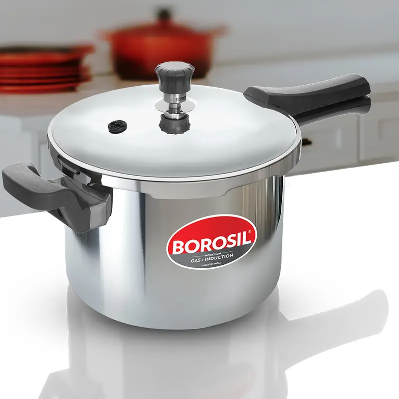 Presto Triply Stainless Steel Pressure Cooker With Outer Lid 1