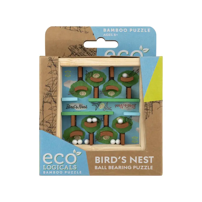 Project Genius Bird’S Nest Wooden Brain Teaser Puzzle 1