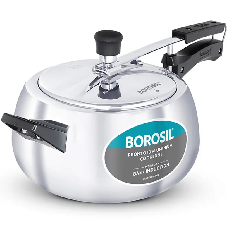 Pronto Heavy-Duty Aluminium Pressure Cooker – Durable Multi-Use Pot 1