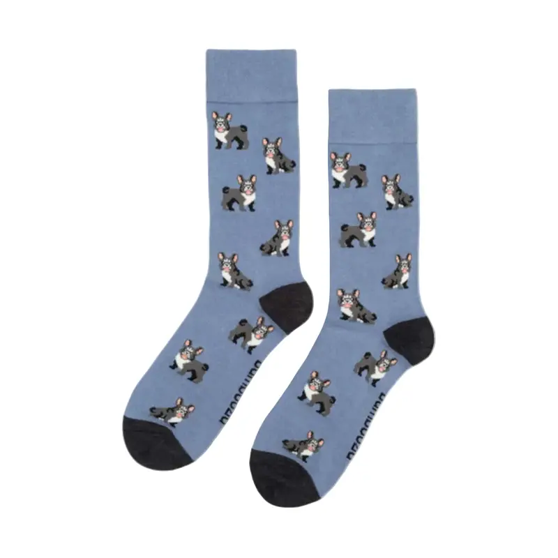 Pussyfoot Frenchy Friends Socks – Navy Blue 1