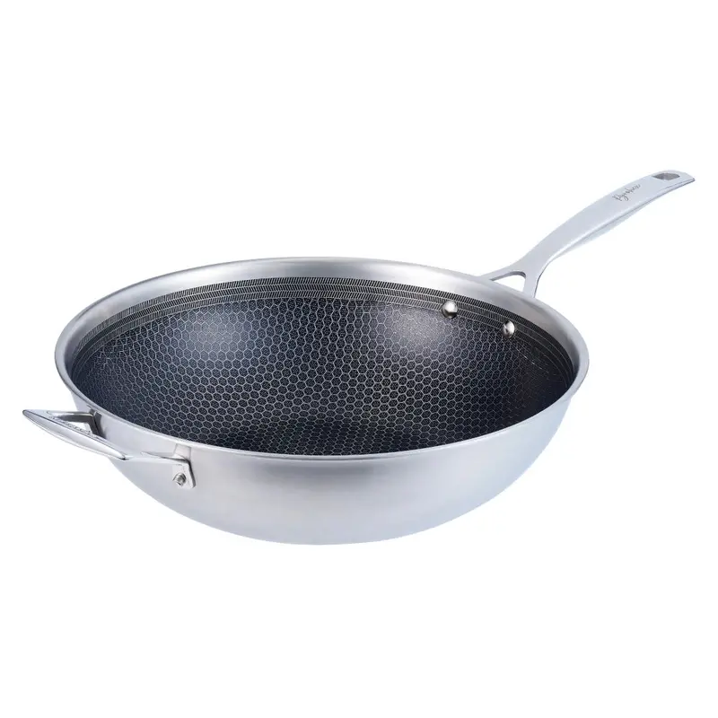 Pyrolux Pyrohex 32Cm Wok For High-Heat Stir-Frying 1