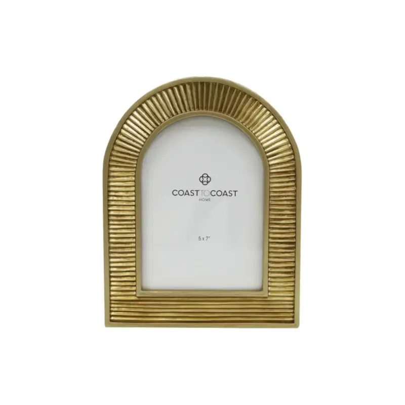 Rambla Arch Gold Resin Photo Frame – 16X21Cm 1