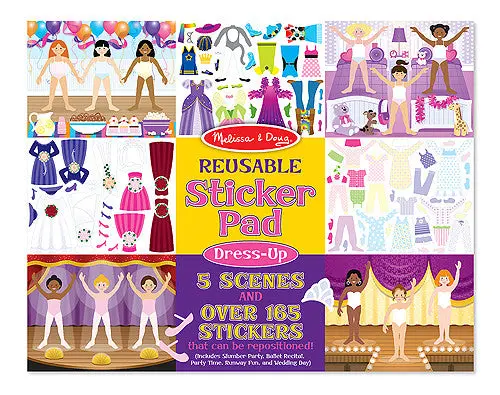 Reusable Dress-Up Sticker Activity Pad – Creative Play For Ages 3+ 1
