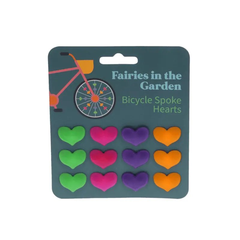 Rex London Fairies In The Garden Bicycle Spoke Heart Decorations 1