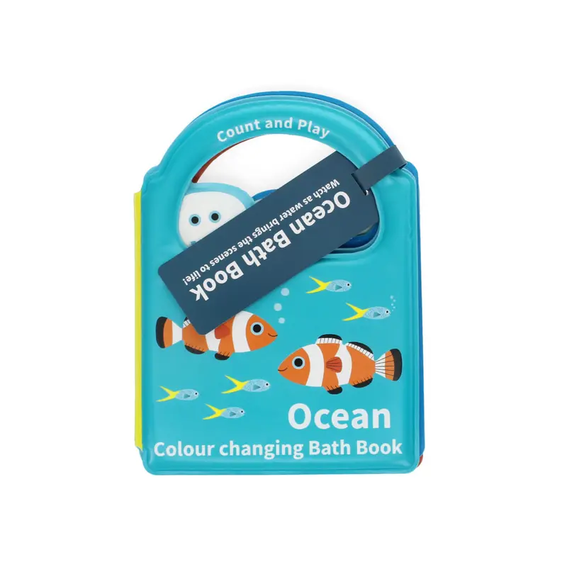 Rex London Ocean Bath Book – Illustrated Nautical-Themed Storybook 1