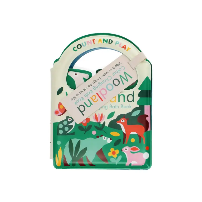 Rex London Woodland Bath Book – Nature-Inspired Illustrated Storybook 1