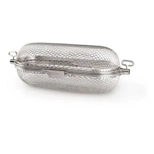 Rotisserie-Safe Grill Basket For Even Roasting 1