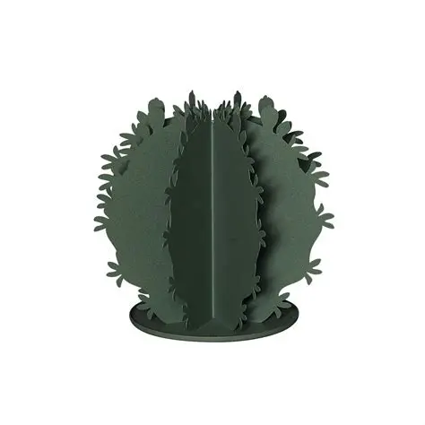 Round-Shaped Artificial Cactus In Green – 40 Cm Botanical Accent 1
