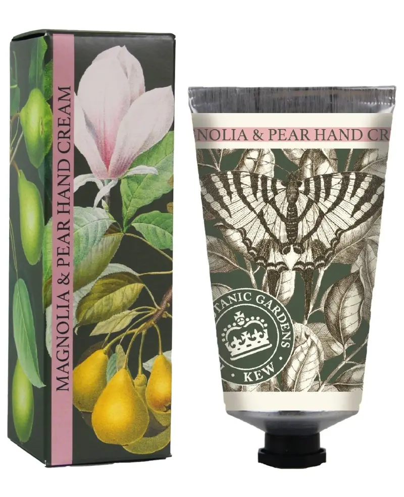Royal Botanic Gardens Kew Magnolia & Pear Hand Cream – Nourishing Formula 1